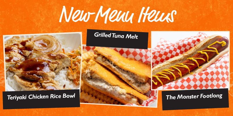 New Menu Items at the Zama Bowling Center Snack Bar!